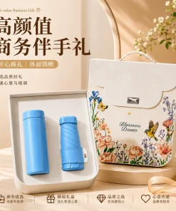 Business Gift Set for Client Appreciation with 316 Thermos Cup - Model: 1066592159232