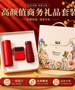 Alternative view of Business Gift Set for Client Appreciation with 316 Thermos Cup - Model: 1066592159232