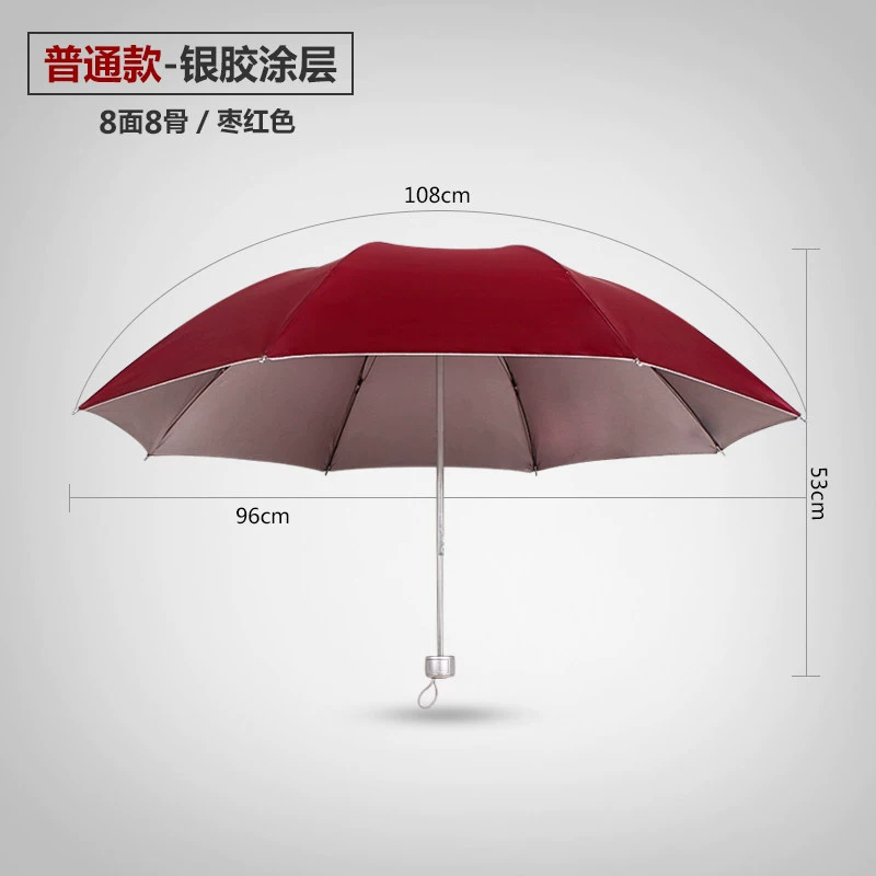 Custom Logo Folding Umbrella for Rain and Sun with Automatic Open - Model: 672942054863 - 图片 7