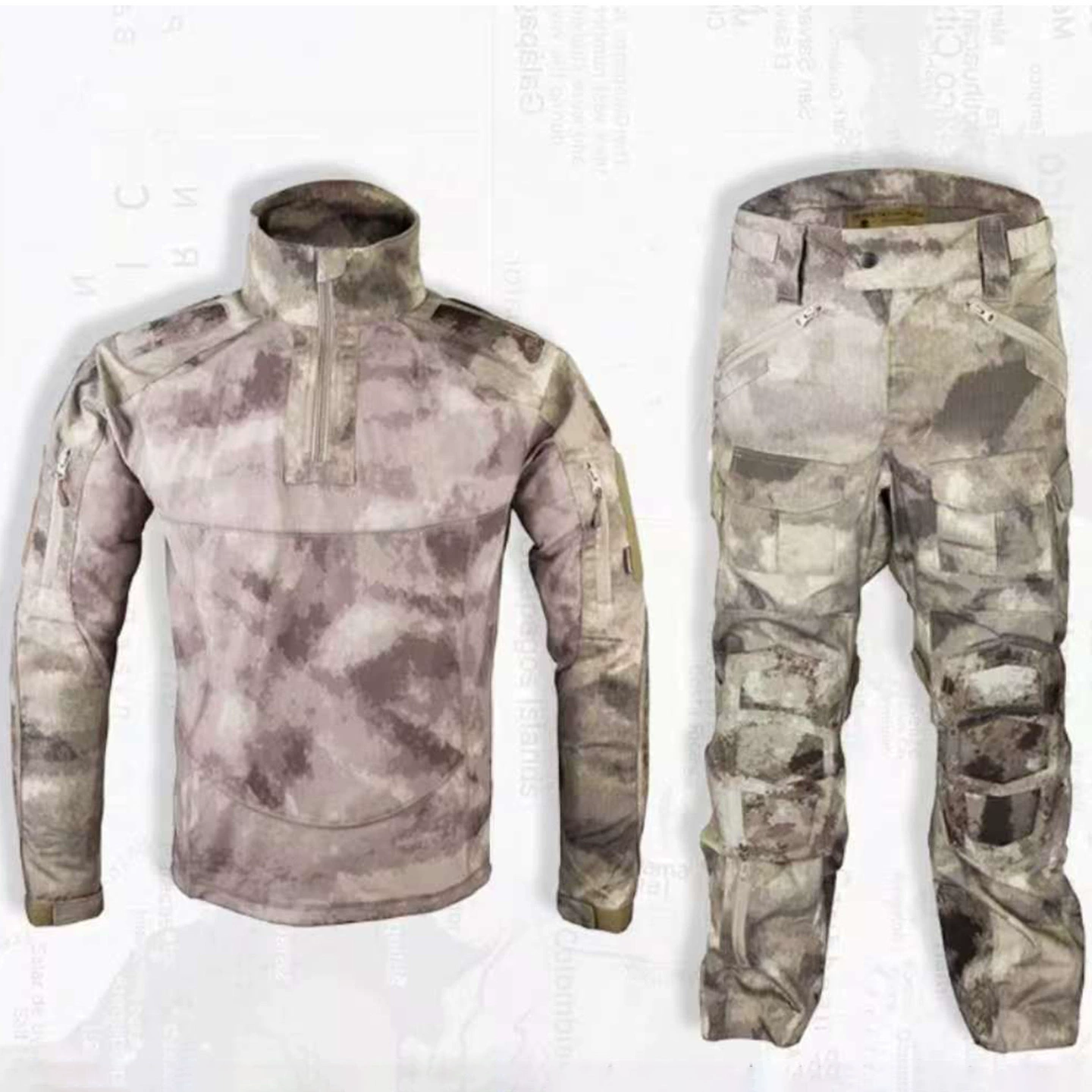 All-Terrain Camouflage Suit Set for Men's Tactical Training and Outdoor - Model: 729271903892 - 图片 5