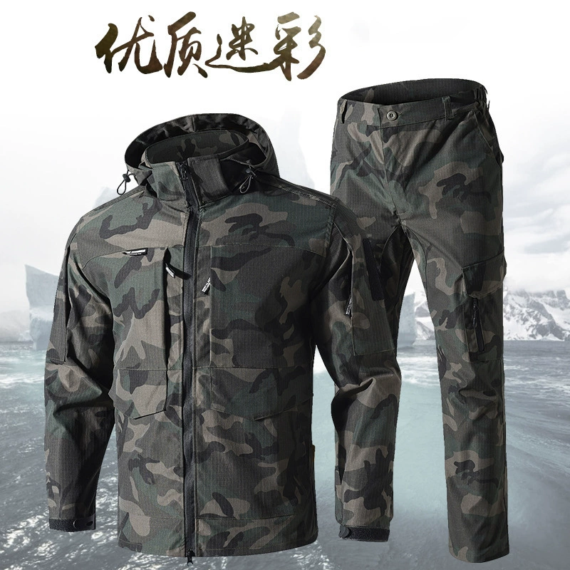 Mechanic Workwear Suit with Reinforced Crotch for Spring/Autumn - Model: 990464441358 - 图片 3