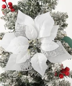 Alternative view of Artificial Christmas Flower Ornament for Tree Decor - Model: 1055593449908