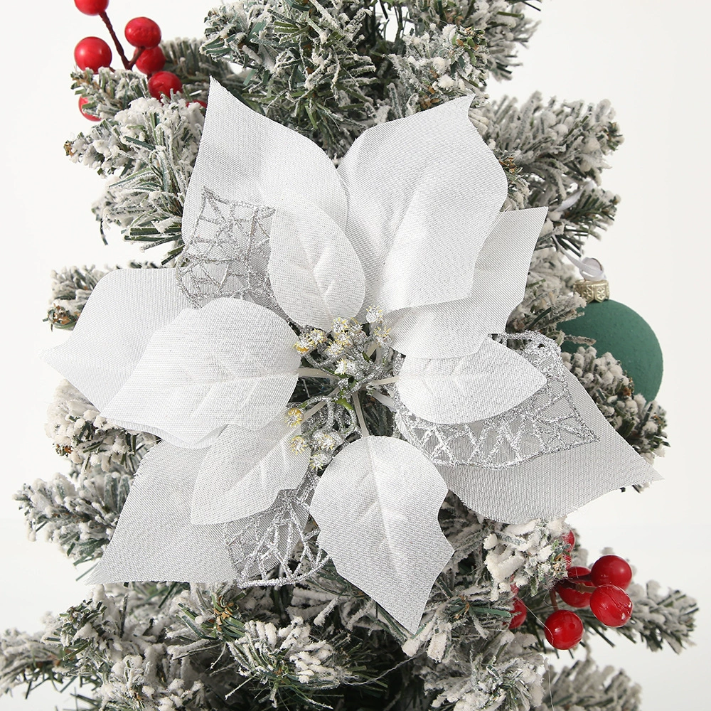 Artificial Christmas Flower Ornament for Tree Decor - Model: 1055593449908 - 图片 2