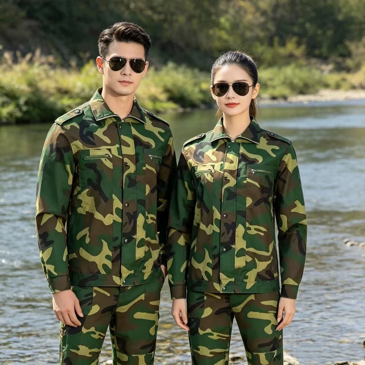 Military Training Camouflage Set for Student Sports - Model: 1065921543799 - 图片 3