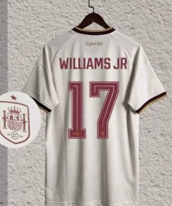 Alternative view of 2627 Spain Two-Star Jersey for Football Fans with Yamal Cubarsi Printing - Model: 1008842061835