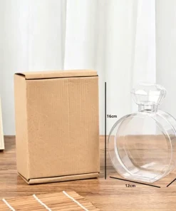 Alternative view of Transparent Acrylic Perfume Bottle for DIY Floral Art and Gift Box - Model: 855134656766