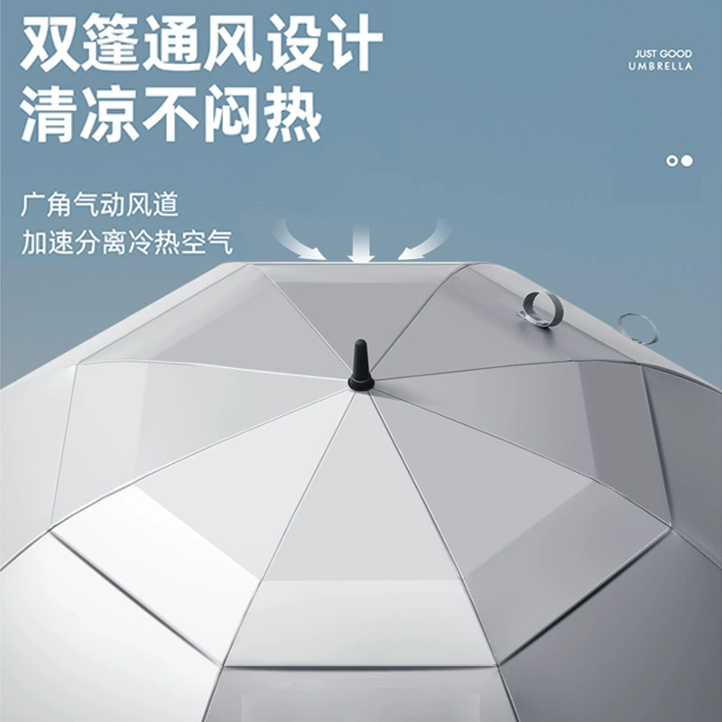 UV Protection Golf Umbrella for Rain and Sun with Double Canopy - Model: 1012020685985 - 图片 3