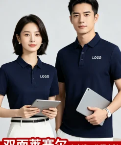 Custom Logo Polo Shirt for Corporate Work Uniform Summer - Model: 1032205623212