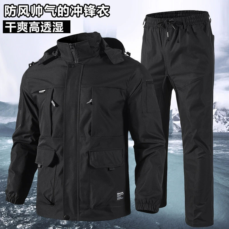 Mechanic Workwear Suit with Reinforced Crotch for Spring/Autumn - Model: 990464441358 - 图片 8