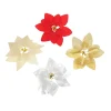 Christmas Tree Decoration Poinsettia Cloth Flower for Holiday - Model: 1056527764036