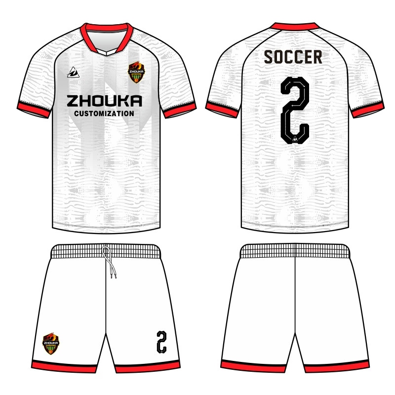 Custom Football Uniform for Team Training Match Adult Unisex - Model: 668029008412 - 图片 8