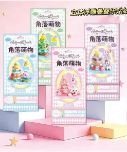 Alternative view of 3D Embossed Stickers for Scrapbooking DIY Craft with Cute Designs - Model: 1041301885255