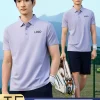 Breathable Cotton Polo Shirt with Logo for Corporate Uniforms - Model: 1052406550389