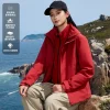 Outdoor Jacket for Hiking with Detachable Fleece Liner, Waterproof 5000mm - Model: 979133678700