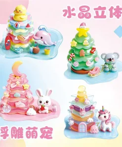 3D Embossed Stickers for Scrapbooking DIY Craft with Cute Designs - Model: 1041301885255