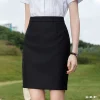 Formal Workwear Midi Skirt for Commuter with Anti-Exposure Slit – Model: 765564858233 - custom logo apparel and promotional gifts by Ncgift
