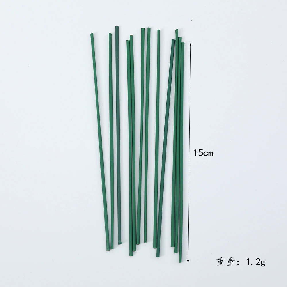 Handmade Flower Stem Wire for Artificial Rose Bouquet Crafting - Model: 1066310292596