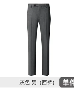 Office Work Trousers for Men with Anti-Static Drape – Model: 1039678766705 - custom logo apparel and promotional gifts by Ncgift