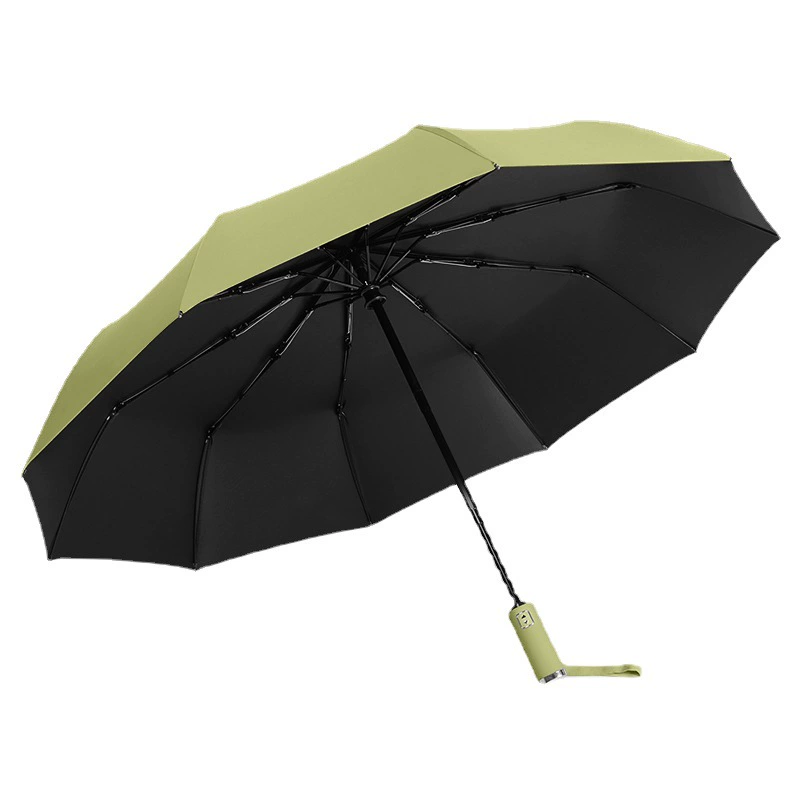 Custom Logo Folding Umbrella for Rain and Sun with Automatic Open - Model: 672942054863 - 图片 5