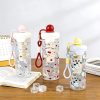 Portable Water Cup for Women with Straw for Summer - Model: 1033191635226