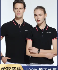 Alternative view of Workwear Polo Shirt for Custom Logo Printing with Pure Cotton Fabric - Model: 696224460297