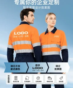 Alternative view of Summer Breathable Work Coverall for Shipyard Harbor Labor Protection - Model: 1057076859732