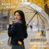 Transparent Umbrella for Rainy Days with Long Handle for Adults - Model: 1003163075937