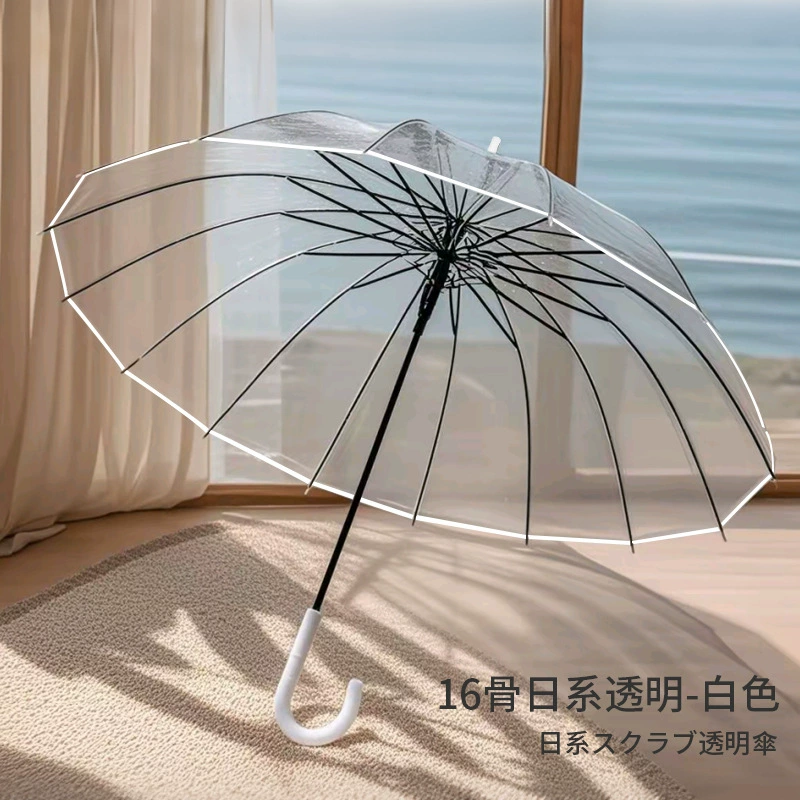 Transparent Umbrella for Advertising Custom Logo with Sketch Painting - Model: 738052867588 - 图片 10