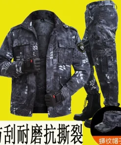 Electrician Work Suit Set for Men with Python Camouflage - Model: 1024265882959