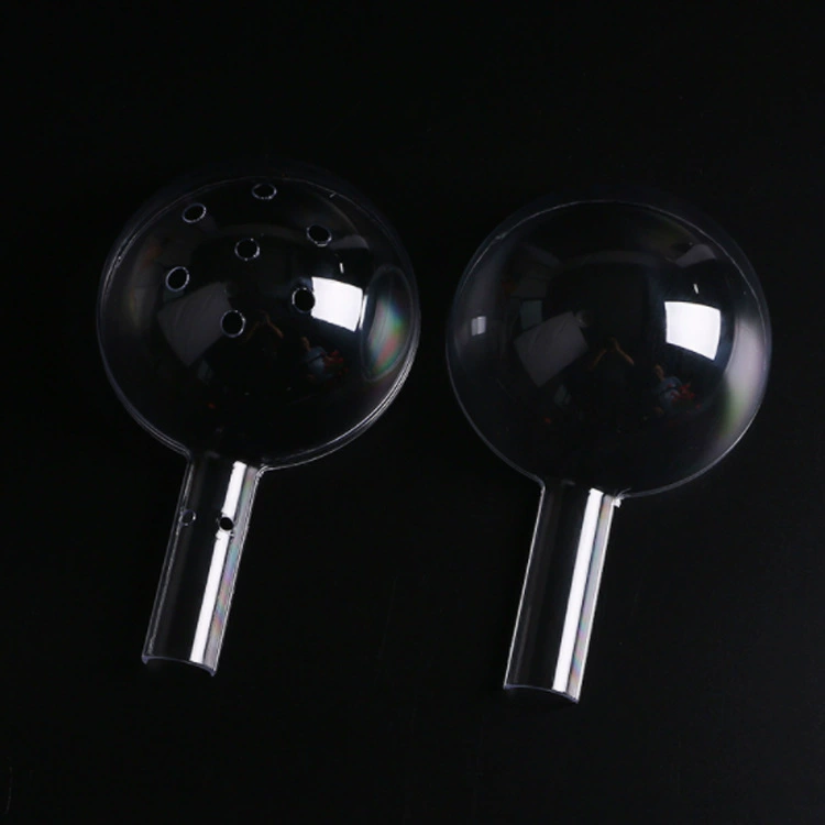 Transparent Plastic Ball with Handle for Christmas Tree Wedding Festival Decoration - Model: 658623921481