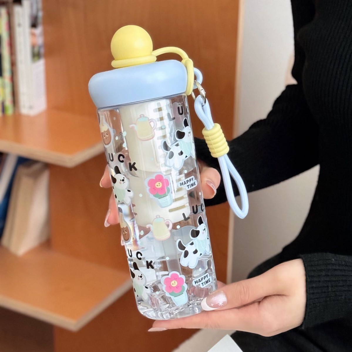 Portable Water Cup for Women with Straw for Summer - Model: 1033191635226 - 图片 8
