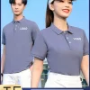 Polo Shirt for Work with Custom Logo Embroidery Cotton Summer Uniform - Model: 923079384852