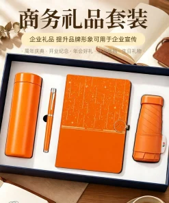 Alternative view of Corporate Gift Box Set for Client Appreciation with Notebook Pen Thermos Cup Power Bank - Model: 1070202026941
