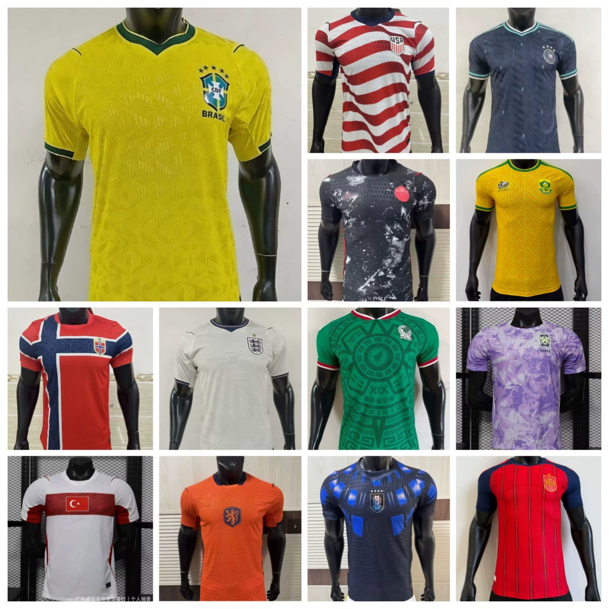 Football Jersey for Match Day with Breathable Fabric - Model: 1046548533254