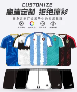 Custom Soccer Jersey Set for Match Training Team Adult Football Shirt - Model: 748859140222