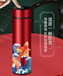 Alternative view of Corporate Event Gift Set with Thermos Cup and Umbrella for Anniversaries - Model: 670071482781