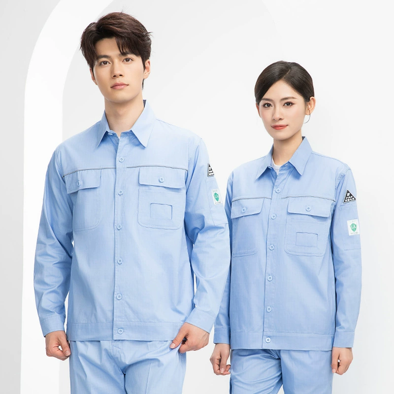 Summer Anti-Static Workwear for Factory Electronics Auto Repair - Model: 1071639383820 - 图片 2