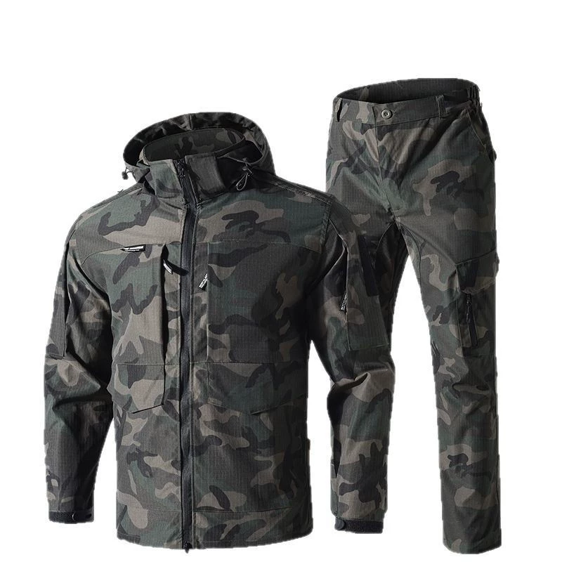 Mechanic Workwear Suit with Reinforced Crotch for Spring/Autumn - Model: 990464441358 - 图片 5