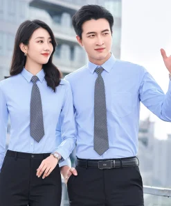 Wrinkle-Free Business Shirt for Work Commute Summer Breathable - Model: 710218872206
