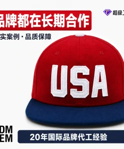 Custom Logo Snapback Hat for Hip Hop Style and Outdoor Travel - Model: 1075428336782