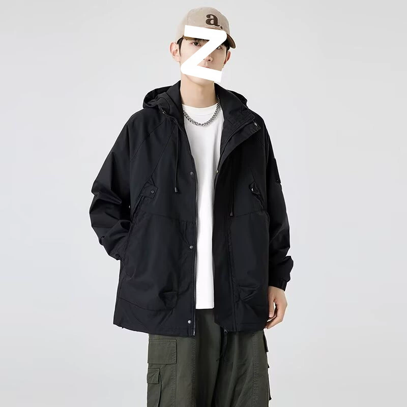 Waterproof Hooded Windbreaker for Winter Outdoor Teenagers - Model: 833883579812 - 图片 5