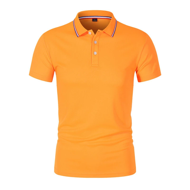 Men's Lapel Polo Shirt for Work Uniform & Daily Summer Wear - Model: 1037141738502 - 图片 5