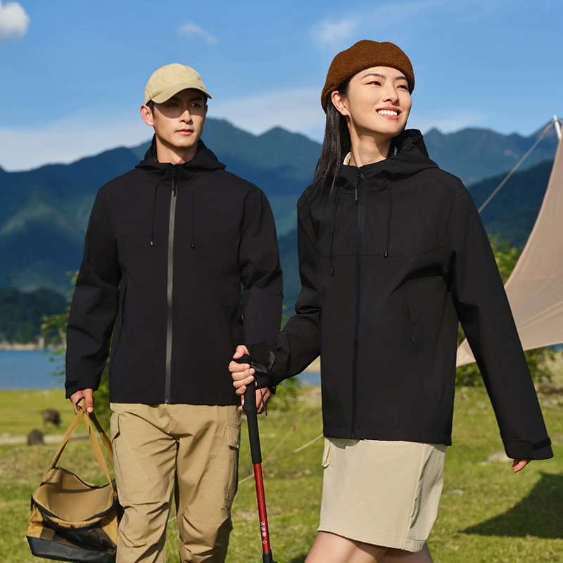 Unisex Thin Windproof Jacket for Hiking Mountaineering Camping - Model: 865149135204 - 图片 4