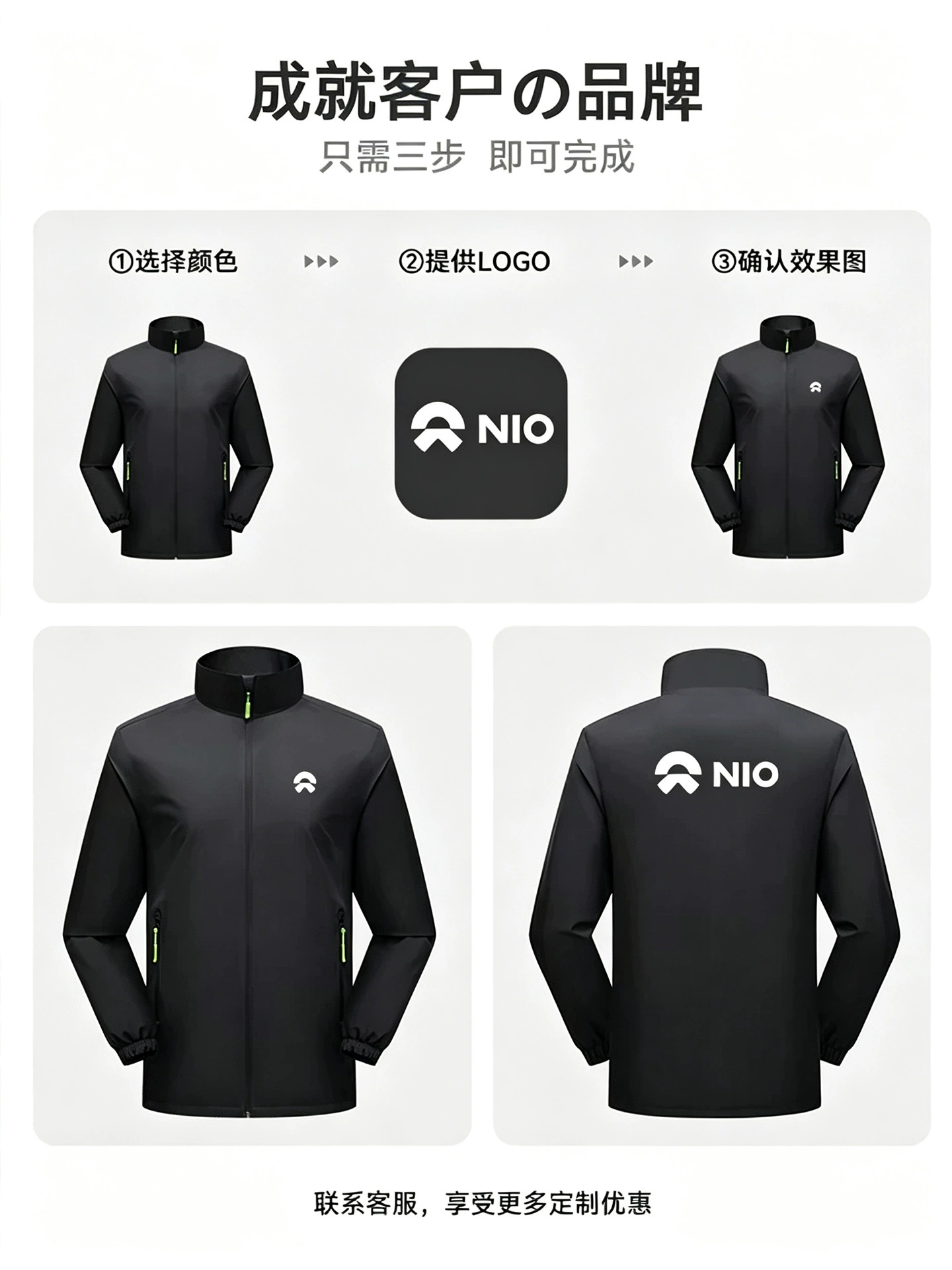 Waterproof 3-in-1 Jacket with Fleece Liner for Winter Workwear - Model: 1080685577734 - 图片 3