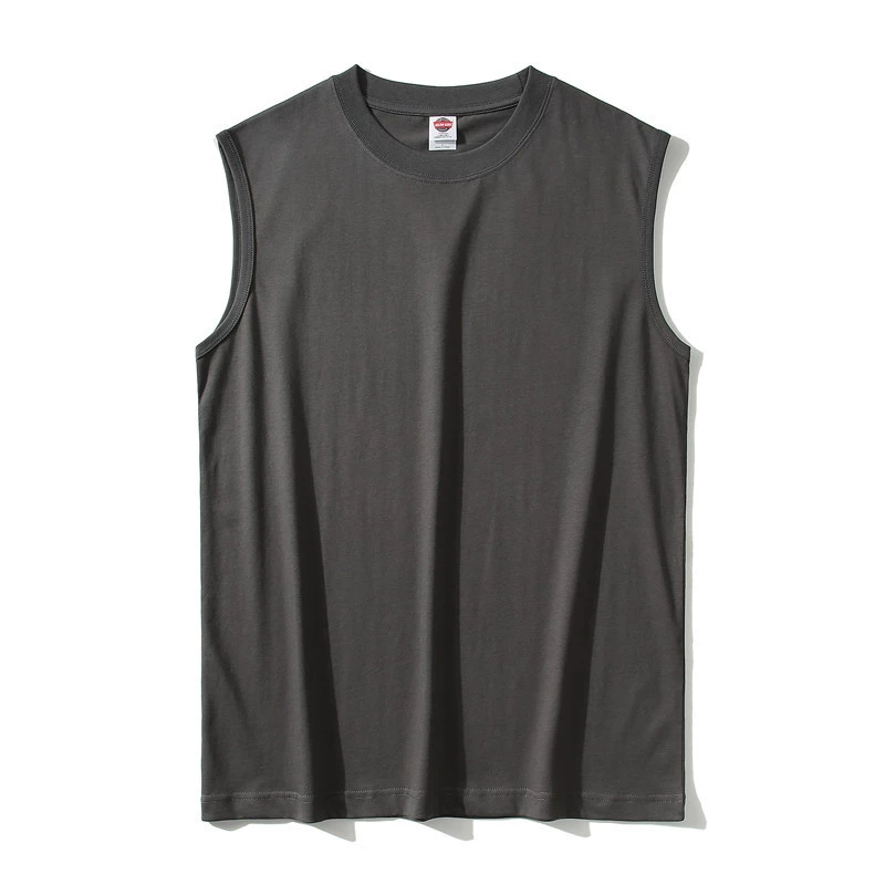 Pure Cotton Running Vest for Men Summer Casual Workout - Model: 784603298727 - 图片 6