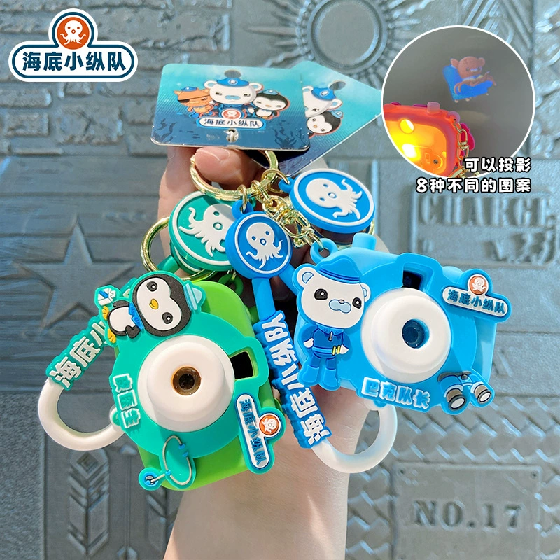 Cartoon Camera Keychain for School Bag Ornament - Model: 818728779207