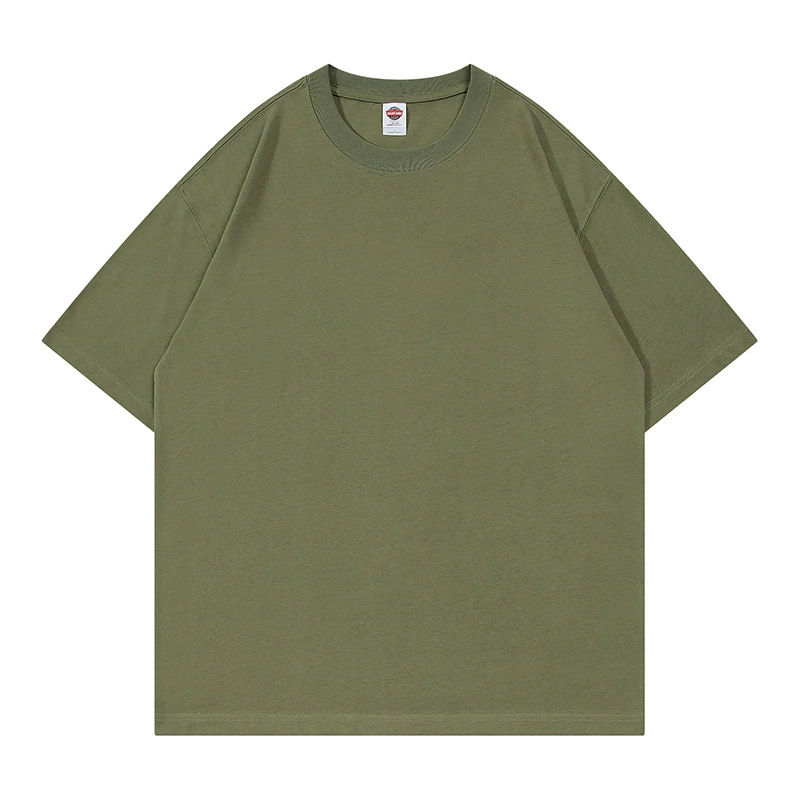 Men's Loose Fit Pure Cotton Crew Neck T-Shirt for Summer Casual - Model: 855437623051 - 图片 10