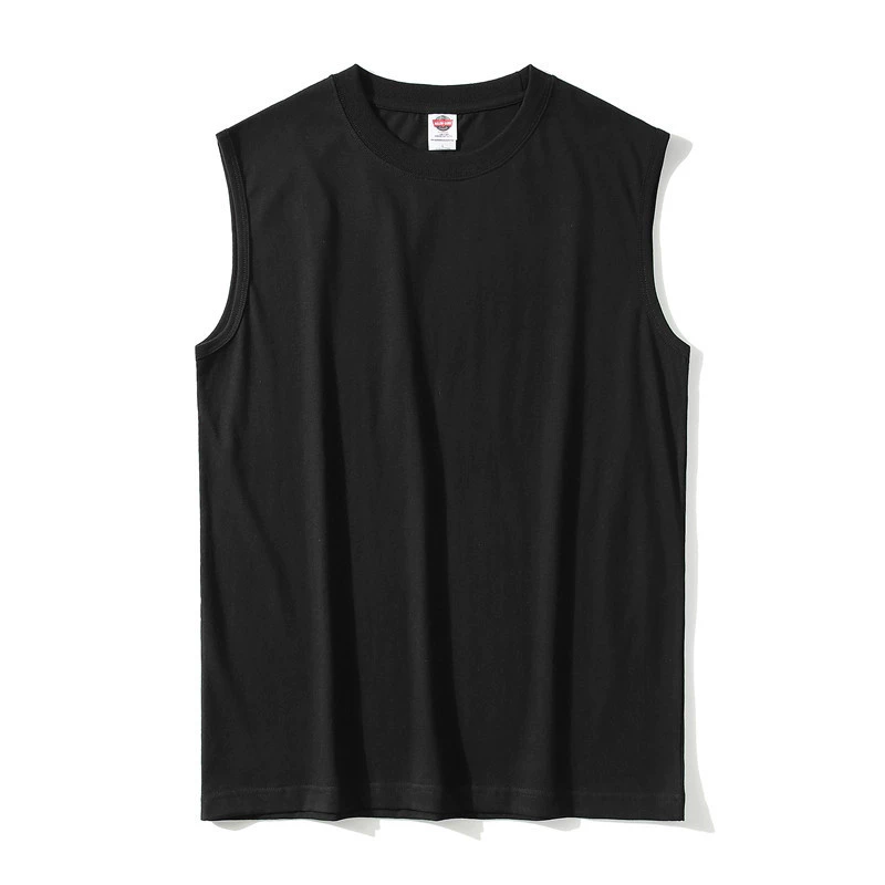Pure Cotton Running Vest for Men Summer Casual Workout - Model: 784603298727 - 图片 9