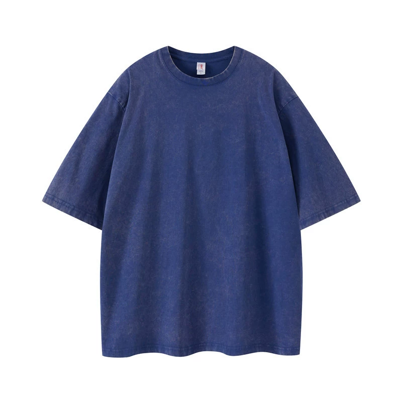 Oversize Vintage Washed T-Shirt for Streetwear Casual Wear - Model: 886156578967 - 图片 10