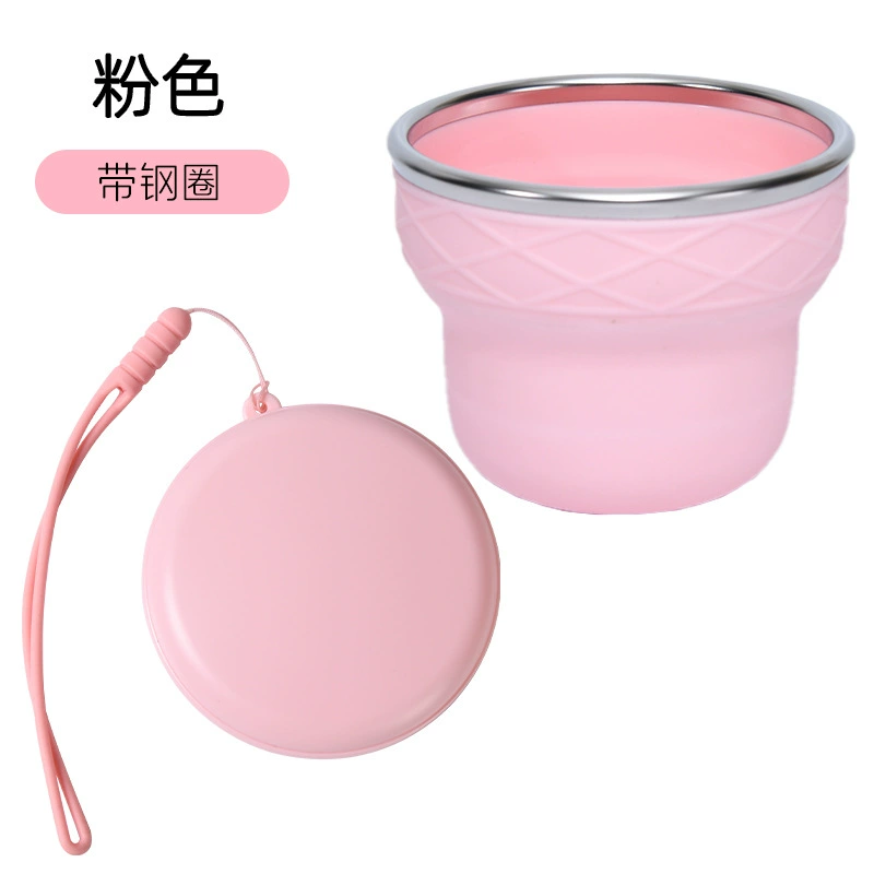 Portable Silicone Folding Cup for Travel Camping Outdoor - Model: 1033679808707 - 图片 9